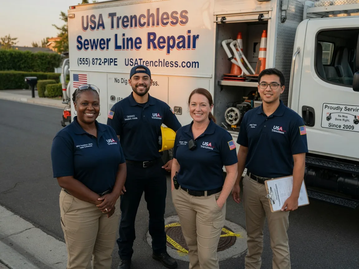 Sewer Line Repair company in Hartman, AR